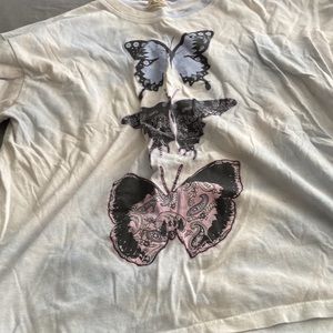 Woman’s butterfly tee